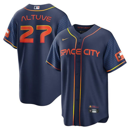 Men's Houston Astros Space City Player Jersey 2022 – All Stitched
