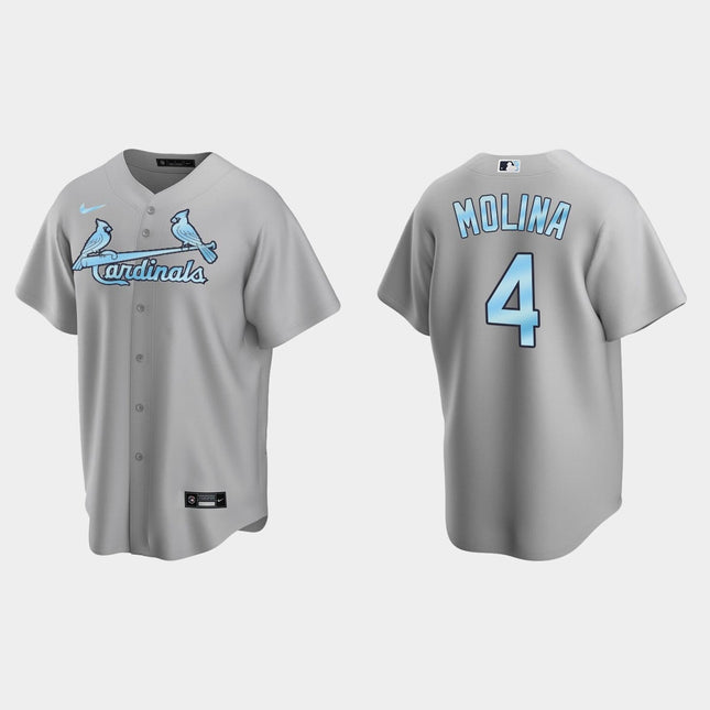 St. Louis Cardinals 2022 Replica Jersey Gray - All Stitched