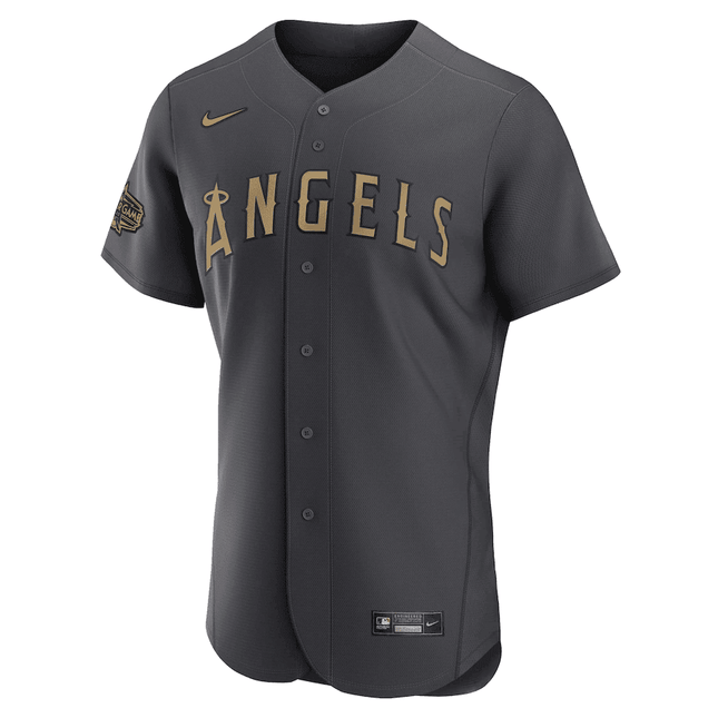 Los Angeles Angels 2022 MLB All-Star Game Black Custom Jersey – All Stitched