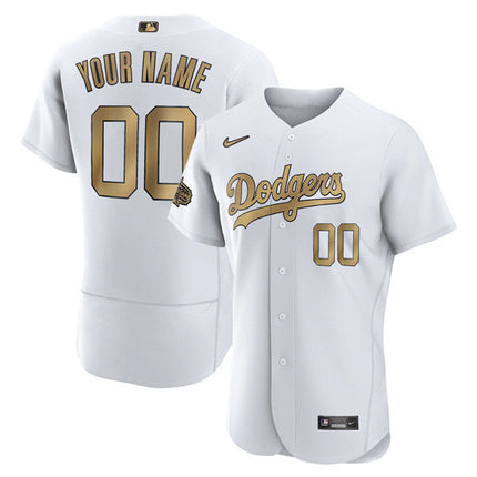 Los Angeles Dodgers 2022 MLB All-Star Game Custom White Jersey – All Stitched