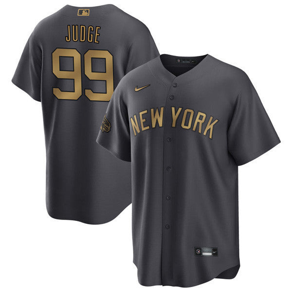 Men's New York Yankees 2022 MLB All-Star Game Black Jersey - All Stitched
