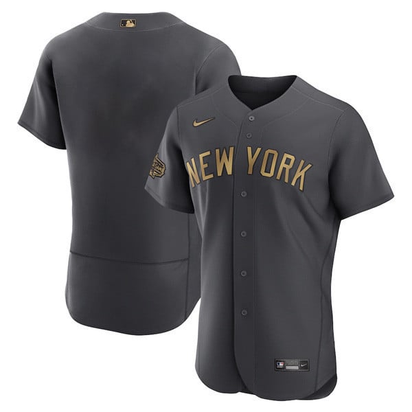 Men's New York Yankees 2022 MLB All-Star Game Black Jersey - All Stitched