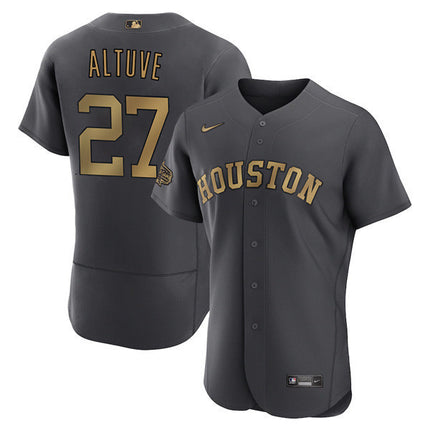 Houston Astros 2022 MLB All-Star Game Black Jersey – All Stitched