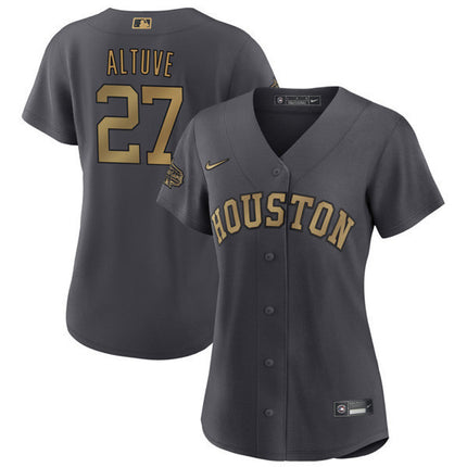 Houston Astros 2022 MLB All-Star Game Black Jersey – All Stitched