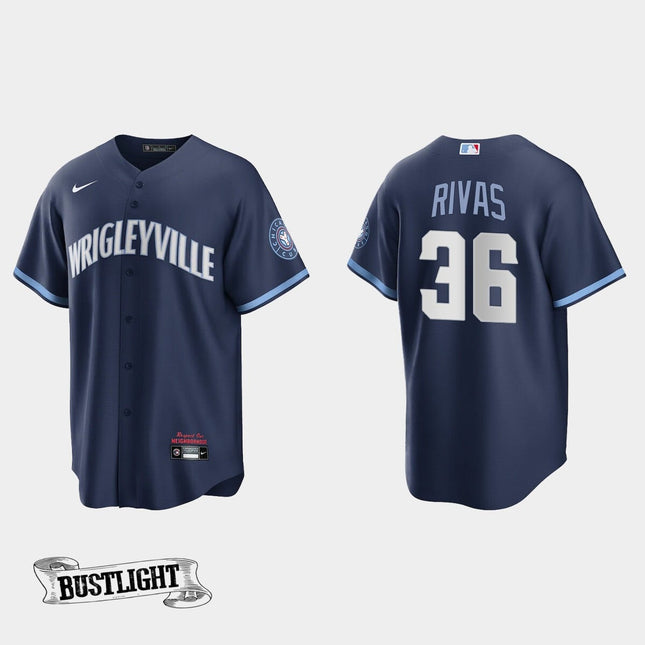 Men's Chicago Cubs 2021 City Connect - All Stitched