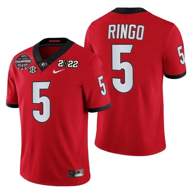 Men's Georgia Bulldogs CFP National Champions Jersey - All Stitched