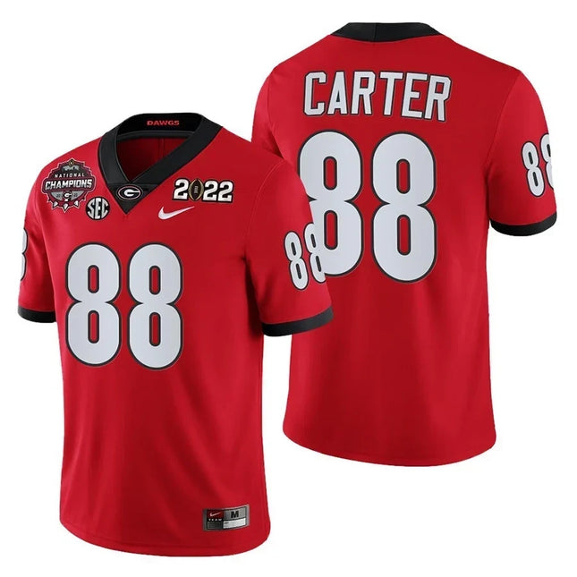 Men's Georgia Bulldogs CFP National Champions Jersey - All Stitched