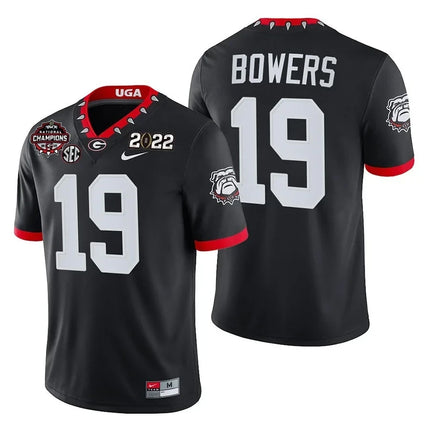 Youth's Georgia Bulldogs CFP National Champions Jersey - All Stitched