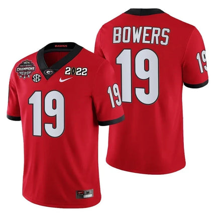 Youth's Georgia Bulldogs CFP National Champions Jersey - All Stitched