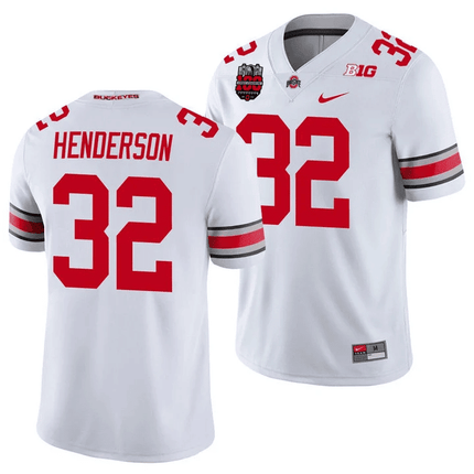 Men's Ohio State Buckeyes Players Jersey All Stiched - Ohio Stadium’s 100th Anniversary Logo Patch
