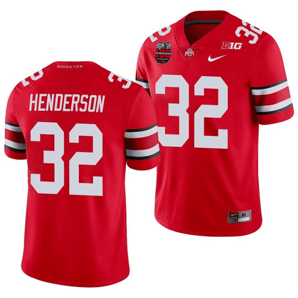 Men's Ohio State Buckeyes Players Jersey All Stiched - Ohio Stadium’s 100th Anniversary Logo Patch