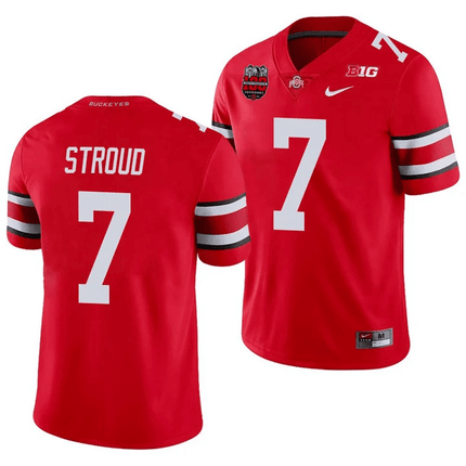 Men's Ohio State Buckeyes Players Jersey All Stiched - Ohio Stadium’s 100th Anniversary Logo Patch