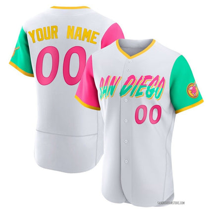 Men's San Diego Padres 2022 City Connect Custom Jersey - All Stitched