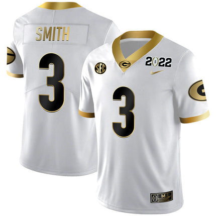 Men's Georgia Bulldogs Limited Champion Golden Jersey – All Stitched