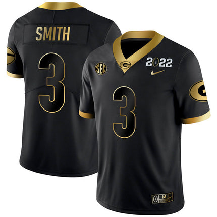 Men's Georgia Bulldogs Limited Champion Golden Jersey – All Stitched