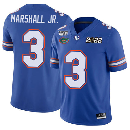Men's Florida Gators Football 150th Anniversary Patch Players Jersey Collection - All Stitched