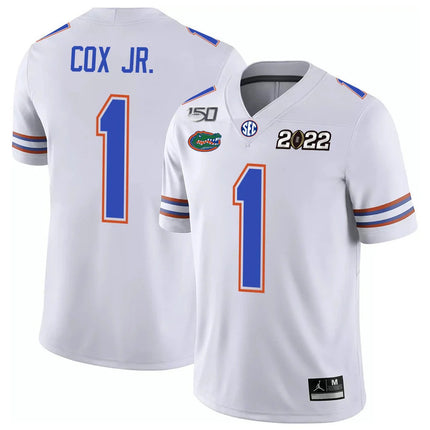 Men's Florida Gators Football 150th Anniversary Patch Players Jersey Collection - All Stitched