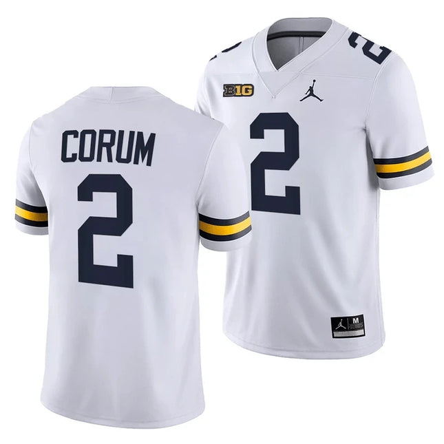 Men's Michigan Wolverines Players Jersey Game - All Stitched