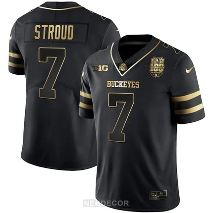 MEN'S OHIO STATE BUCKEYES 100TH YEAR STADIUM ANNIVERSARY LIMITED JERSEY - ALL STITCHED