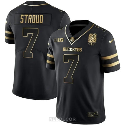 MEN'S OHIO STATE BUCKEYES 100TH YEAR STADIUM ANNIVERSARY LIMITED JERSEY - ALL STITCHED