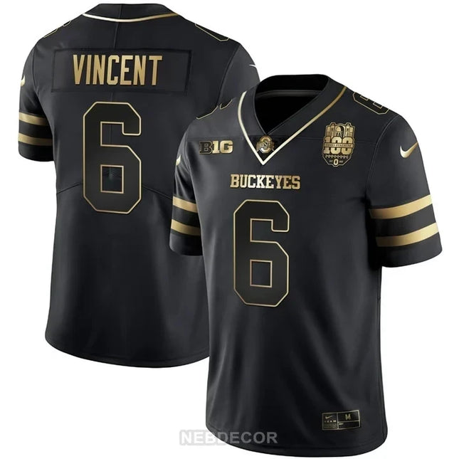 MEN'S OHIO STATE BUCKEYES 100TH YEAR STADIUM ANNIVERSARY LIMITED JERSEY - ALL STITCHED