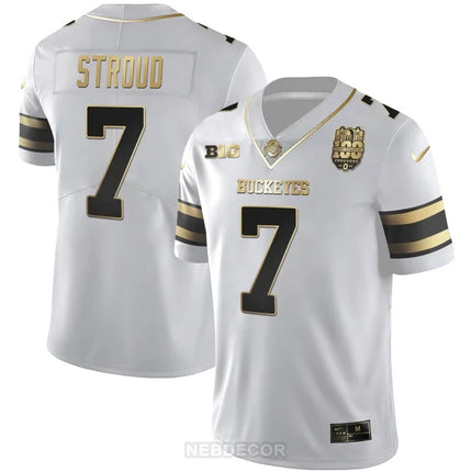 MEN'S OHIO STATE BUCKEYES 100TH YEAR STADIUM ANNIVERSARY LIMITED JERSEY - ALL STITCHED