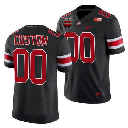Custom Ohio State Buckeyes Players Jersey All Stiched - Ohio Stadium’s 100th Anniversary Logo Patch
