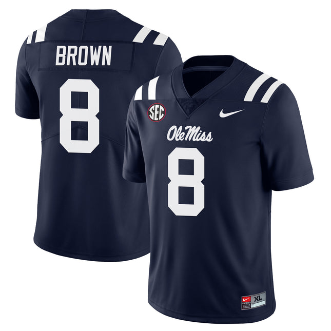 Men's Ole Miss Rebels Football Players Limited Jersey - All Stitched