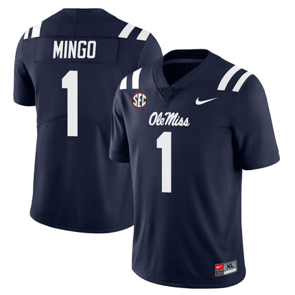 Men's Ole Miss Rebels Football Players Limited Jersey - All Stitched