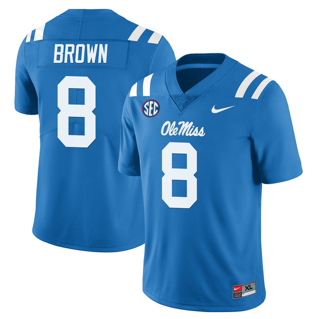 Men's Ole Miss Rebels Football Players Limited Jersey - All Stitched