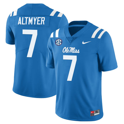 Men's Ole Miss Rebels Football Players Limited Jersey - All Stitched