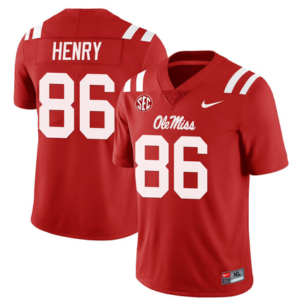Men's Ole Miss Rebels Football Players Limited Jersey - All Stitched