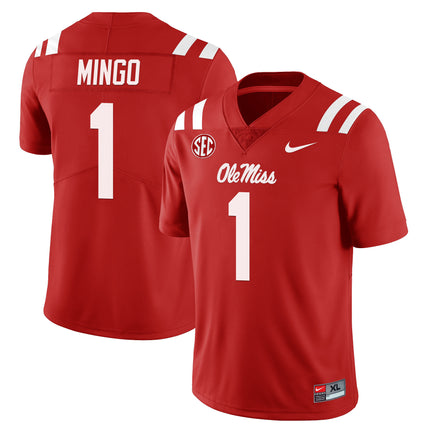 Men's Ole Miss Rebels Football Players Limited Jersey - All Stitched