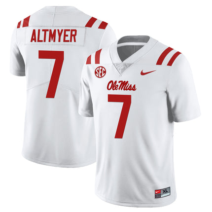 Men's Ole Miss Rebels Football Players Limited Jersey - All Stitched