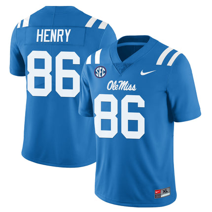Youth's Ole Miss Rebels Football Players Limited Jersey - All Stitched