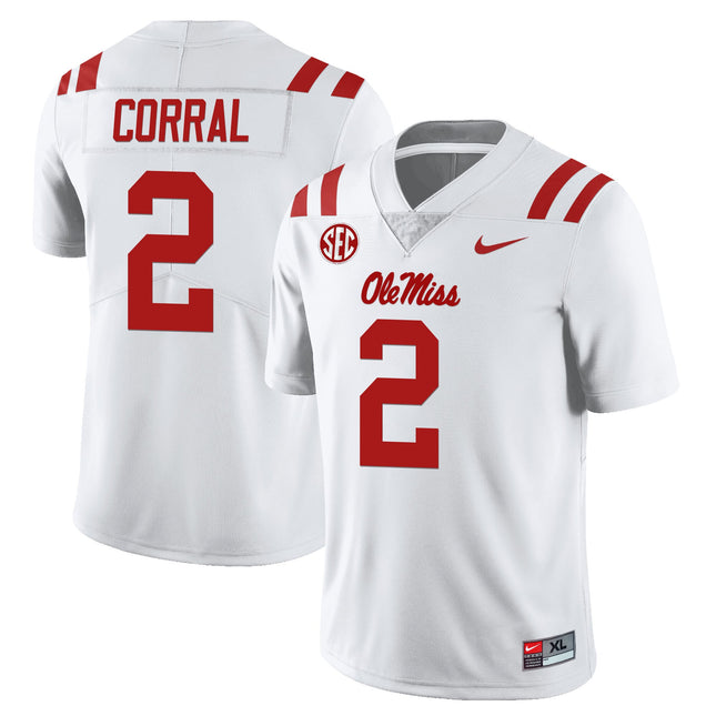 Men's Ole Miss Rebels Football Players Limited Jersey - All Stitched