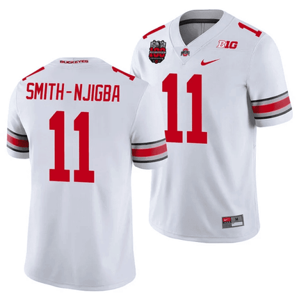 Men's Ohio State Buckeyes Jersey All Stiched - Ohio Stadium?s 100th Anniversary Logo Patch