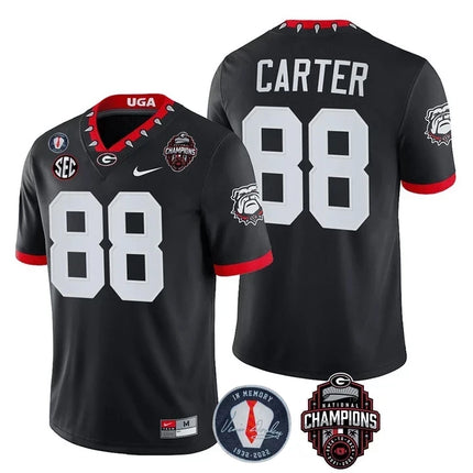 Men's Georgia Bulldogs Limited Jersey - Back To Back National Champions