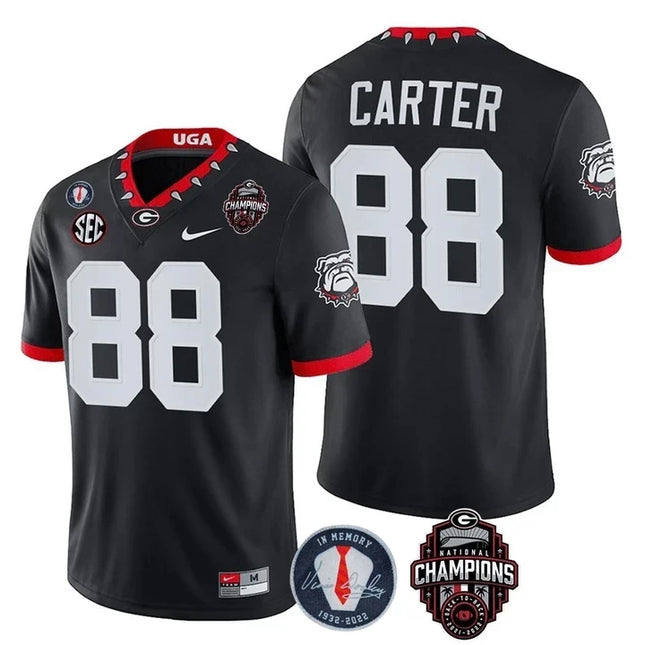 Men's Georgia Bulldogs Limited Jersey - Back To Back National Champions