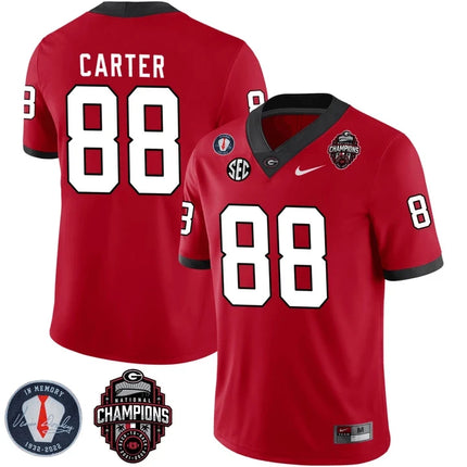 Men's Georgia Bulldogs Limited Jersey - Back To Back National Champions
