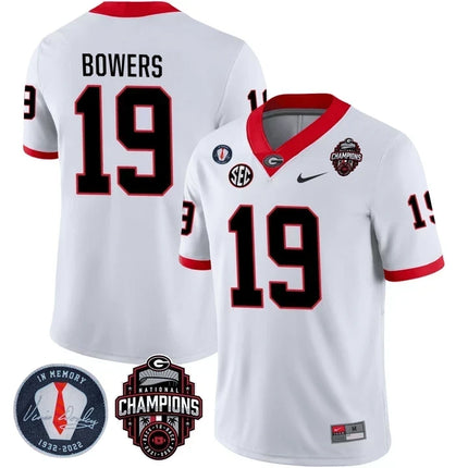 Men's Georgia Bulldogs Limited Jersey - Back To Back National Champions