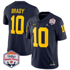 Tom Brady - 10 / Navy / S