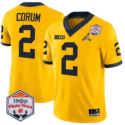 Men's Michigan Wolverines Players Fiesta Bowl Limited Jersey - All Stitched