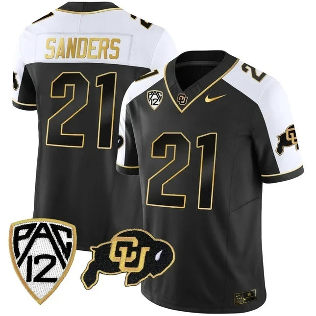 Men?s Colorado Buffaloes Vapor Gold Limited Jersey ? All Stitched