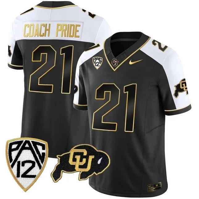 Men?s Colorado Buffaloes Vapor Gold Limited Jersey ? All Stitched