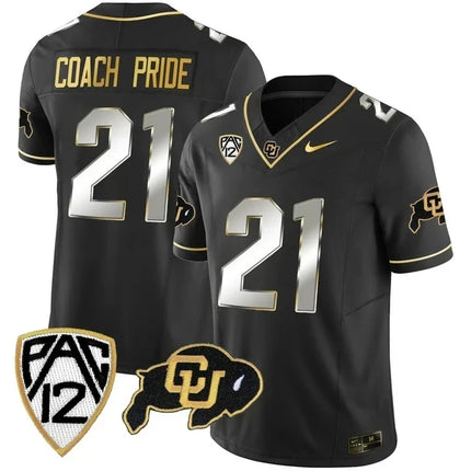 Men?s Colorado Buffaloes Vapor Gold Limited Jersey ? All Stitched