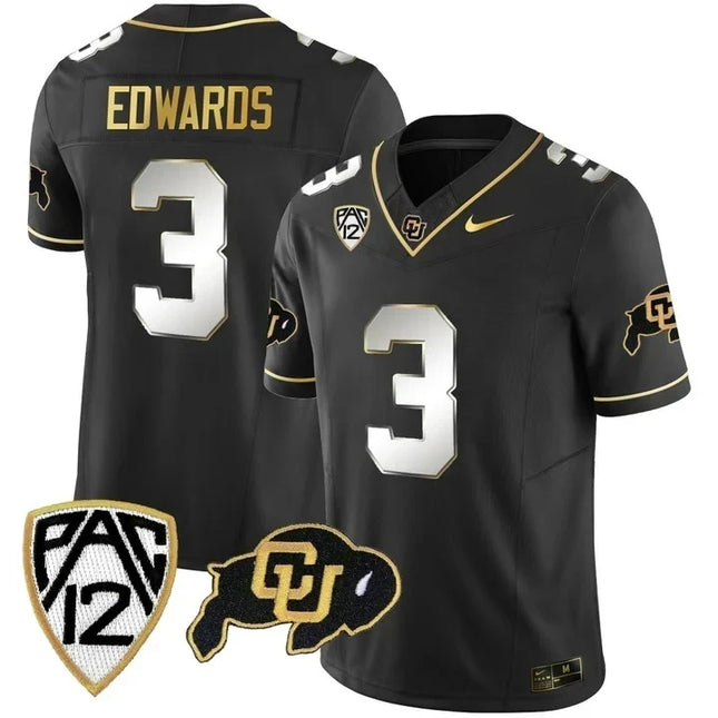 Men?s Colorado Buffaloes Vapor Gold Limited Jersey ? All Stitched