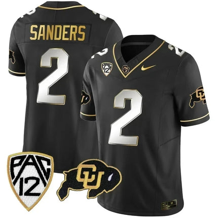 Men?s Colorado Buffaloes Vapor Gold Limited Jersey ? All Stitched