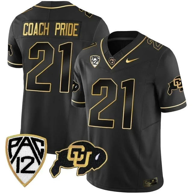 Men?s Colorado Buffaloes Vapor Gold Limited Jersey ? All Stitched