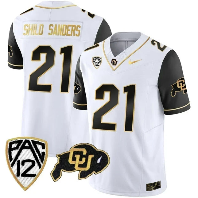 Men?s Colorado Buffaloes Vapor Gold Limited Jersey ? All Stitched